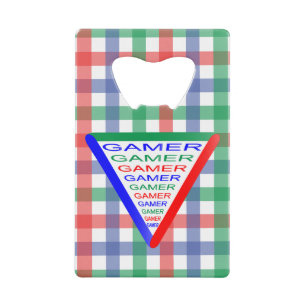 Ultimate Gamer 3 Gaming System Colors RGB Geldbeutel Flaschenöffner