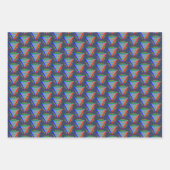 Ultimate Gamer 3 Gaming System Colors RGB Geschenkpapier Set (Vorderseite)