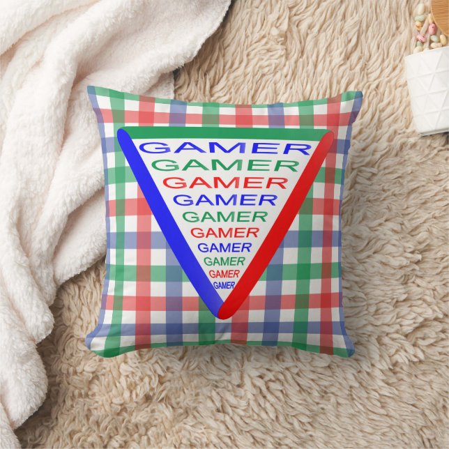 Ultimate Gamer 3 Gaming System Colors RGB Kissen (Decke)