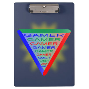 Ultimate Gamer 3 Gaming System Colors RGB Klemmbrett