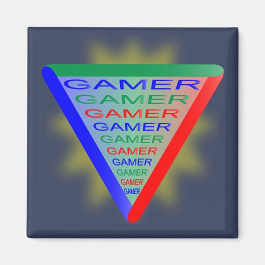 Ultimate Gamer 3 Gaming System Colors RGB Magnet (Vorne)