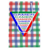 Ultimate Gamer 3 Gaming System Colors RGB Mittlere Geschenktüte (Rückseite)