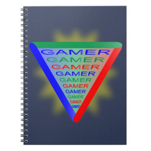 Ultimate Gamer 3 Gaming System Colors RGB Notizblock
