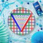 Ultimate Gamer 3 Gaming System Colors RGB Pappteller (Party)