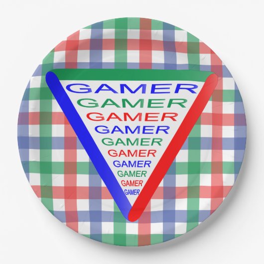 Ultimate Gamer 3 Gaming System Colors RGB Pappteller (Vorderseite)