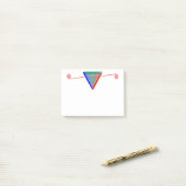 Ultimate Gamer 3 Gaming System Colors RGB Post-it Klebezettel (Auf Schreibtisch)