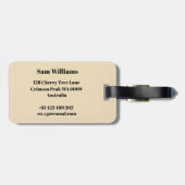 Ultimate Gepäckanhänger (Rückseite horizontal)