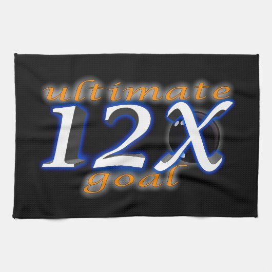 Ultimate Goal, Bowling Perfect Game, Handtuch (Horizontal)