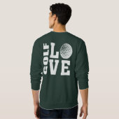 Ultimate Golfer's, I Love Golf, Golfing Sweatshirt (Schwarz voll)