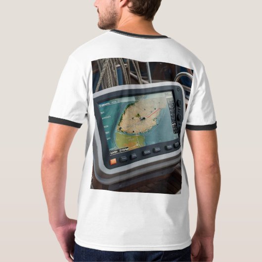 Ultimate GPS Sailing Navigation System T-Shirt (Schwarz voll)