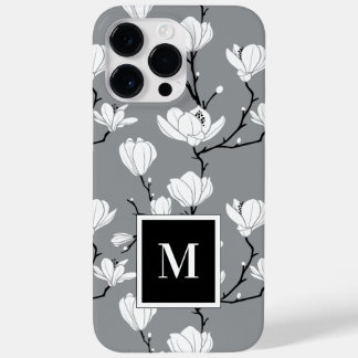 Ultimate Gray Mit Monogramm Magnolia Blume Case Ma