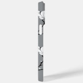 Ultimate Gray Mit Monogramm Magnolia Blume Case Ma (Rückseite / Rechts)