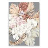 Ultimate Gray Pampas Grass Tropischer Dschungel Tischnummer (Rückseite)