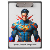 "Ultimate Hero Design" Klemmbrett (Vorderseite)
