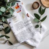 Ultimate Homemade Eggnog | Rezept Heirloom Geschirrtuch