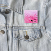 Ultimate Hot Pink Fuzzy Imitate Fur Button (Beispiel)