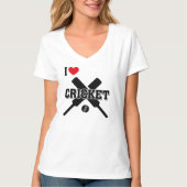 Ultimate I Liebe Cricket, Cricket T-Shirt (Vorderseite)