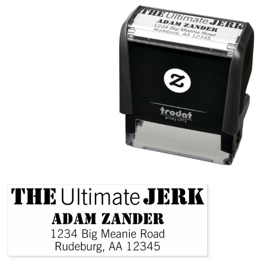 Ultimate Jerk Humore Permastempel (Beispiel)