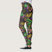 Ultimate Mardi Gras Leggings bereit zum Party (Links)