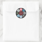 Ultimate Memorial for Epic Pi Day Runder Aufkleber (Tasche)