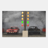 Ultimate Mopar Showdown Rechteckiger Aufkleber (Vorderseite)