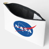 Ultimate NASA Logo Rocket White Zubehörtasche (Offen)