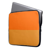 Ultimate Orange Neoprene Laptopschutzhülle (Vorderseite Links)