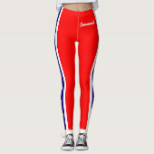 Ultimate Patriot USA US Flagge Leggings (Vorderseite)