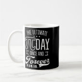 Ultimate Pi Day Forever Design Funny Pi Day Kaffeetasse (Links)