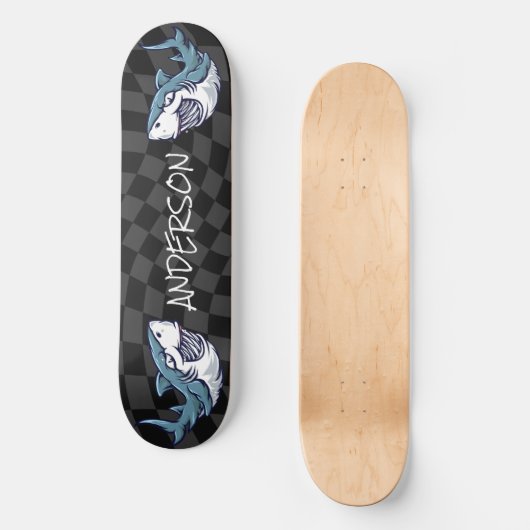 Ultimate Sharks Skateboard (Vorderseite)