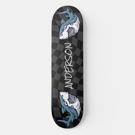 Ultimate Sharks Skateboard (Vorderseite)