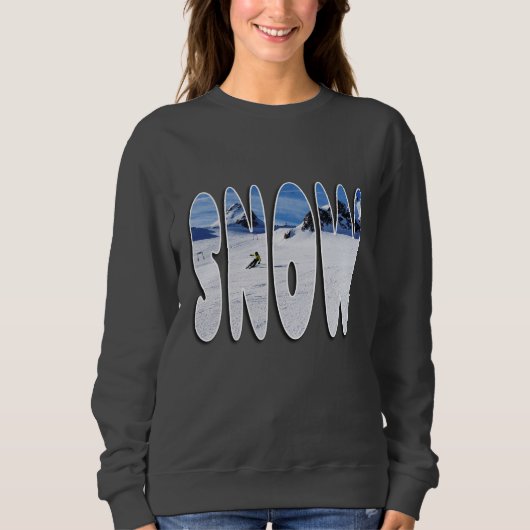 Ultimate Ski Vibe - Gift for Snow Lovers Sweatshirt (Vorderseite)