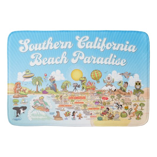 Ultimate SoCal Badematte (Vorderseite)