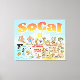 Ultimate SoCal Leinwanddruck