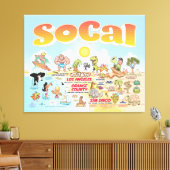 Ultimate SoCal Leinwanddruck (Insitu (Wohnzimmer))