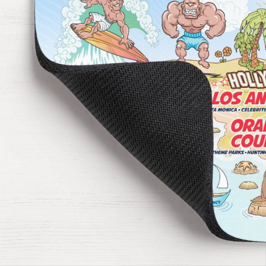 Ultimate SoCal Mouse Pad Mousepad (Ecke)