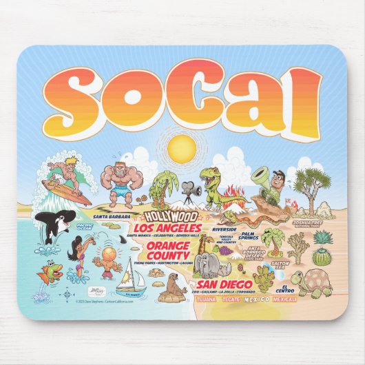 Ultimate SoCal Mouse Pad Mousepad (Vorne)