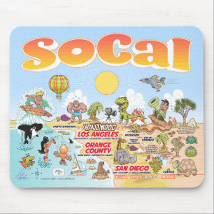 Ultimate SoCal Mouse Pad Mousepad