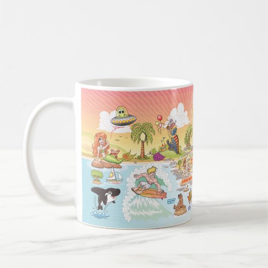 Ultimate SoCal Sunset Kaffeetasse (Links)