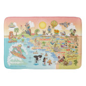 Ultimate Sunny California Bath Mat Badematte (Vorderseite)