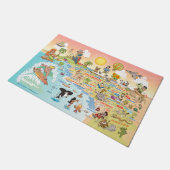 Ultimate Sunny California Fußmatte (Schrägansicht)