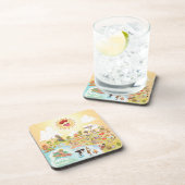 Ultimate Sunny California Hard Plastic Untersetzer (Rechte Seite)