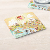 Ultimate Sunny California Paper Untersetzer (angewinkelt)