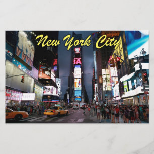 Ultimate Times Square New York Briefpapier