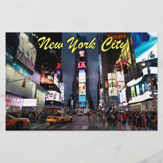 Ultimate Times Square New York Briefpapier (Vorderseite)
