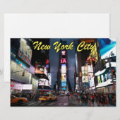 Ultimate Times Square New York Briefpapier (Vorne/Hinten)