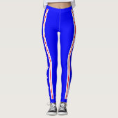 Ultimate USA US Flagge Patriot Blue Leggings (Vorderseite)
