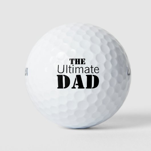 Ultimate Vater Golfball (Vorderseite)