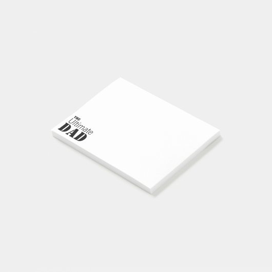 Ultimate Vater Post-it Klebezettel (angewinkelt)