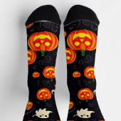 Ultimate Vibranding Crew Socks Pumpkins & Flying B Socken (Oben)